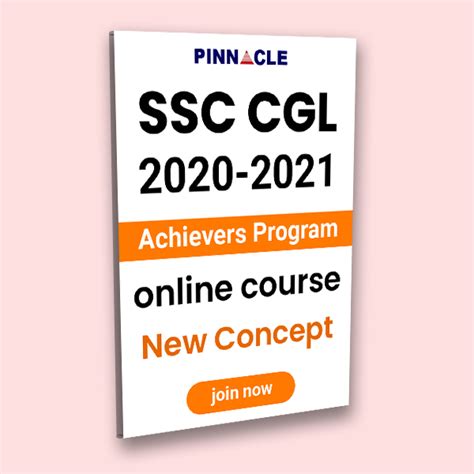 SSC CGL Pinnacle: Online Coaching for SSC CGL .